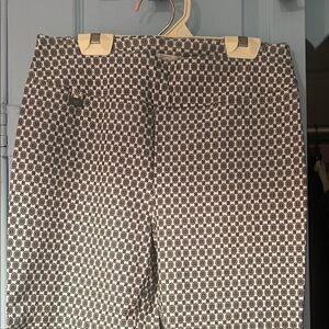 LISETTE Monochrome Geometric Skirt